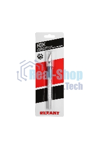 Нож с перовым лезвием (скальпель) Rexant