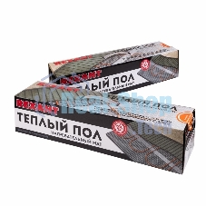 Теплый пол (нагревательный мат) Rexant Extra, площадь 3,0 м2 (0,5 х 6,0 метров), 480Вт, (двух жильный)