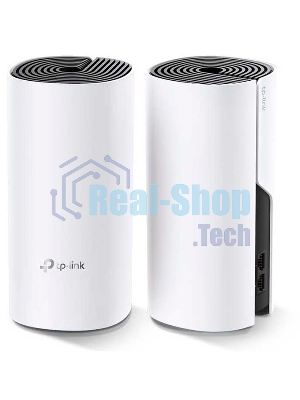 Роутер беспроводной TP-Link DECO M4 (DECO M4(2-PACK)) AC1200 10/100/1000BASE-TX (упак.:2шт)