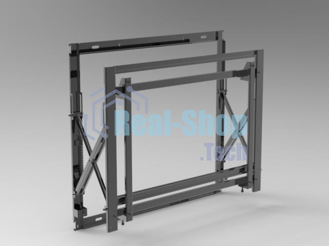 Настенное крепление для видеостен с выдвижным механизмом. Совместимо с 55