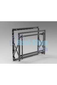 Настенное крепление для видеостен с выдвижным механизмом. Совместимо с 55