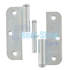 Петля накладная ПН1-85 левая, цинк, 4шт. (Металлист)