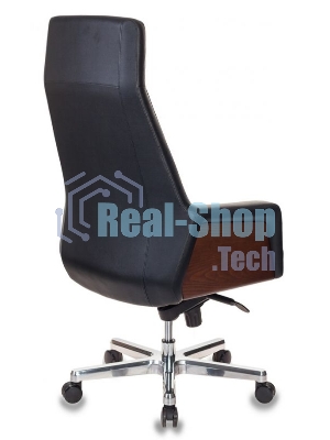 Кресло Бюрократ ANTONIO черный, кожа