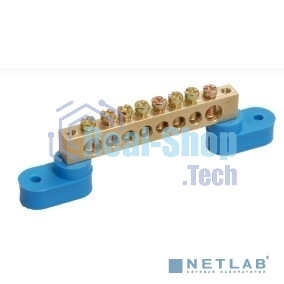 Шина нулевая ШНИ-6х9-12 У2-С на 2-х. угл. изол. ИЭК YNN10-69-12C2-K07