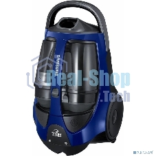 Пылесос Samsung VCC885BH36/XEV синий/черный, 430/2200 Вт, уборка сухая, пылесборник контейнер 2 л
