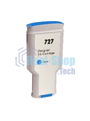 Картридж струйный NVPrint 727 (NV-F9J76A) Cyan для HP DesignJet T920/T930/T1500/T1530/T2500/T2530 (300 мл) совместимый