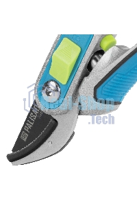 Секатор с наковальней Palisad LUXE 215 мм, регулировка захвата, трехкомпонентные рукоятки