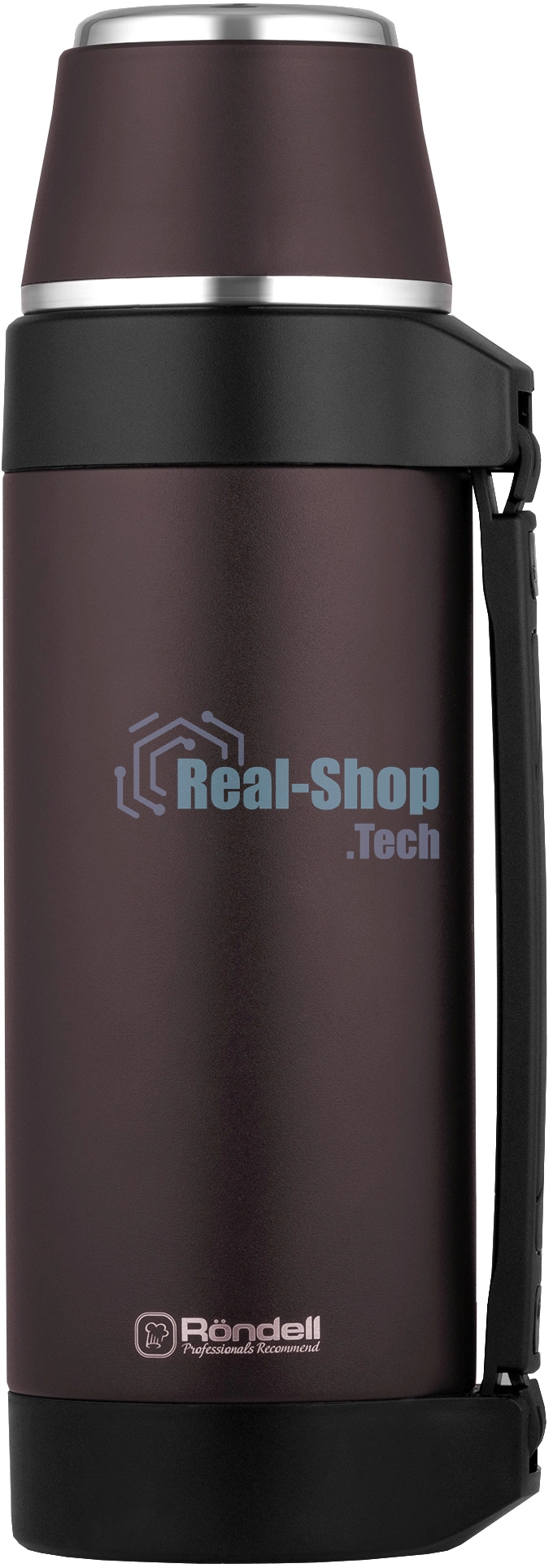 Термос для напитков Rondell Tierno RDS-1657 1.5 л. бордовый, картонная коробка