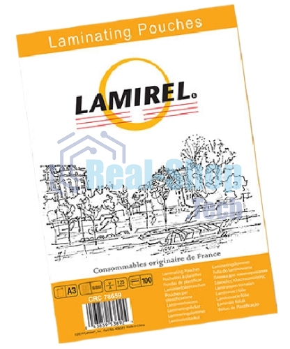 Пленка для ламинирования Lamirel А3, 125мкм, 100 шт.