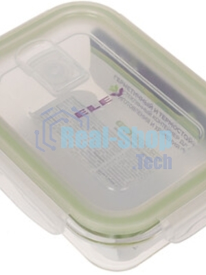 Контейнер прямоугольный Eley ELP2402G 630 мл, зеленый