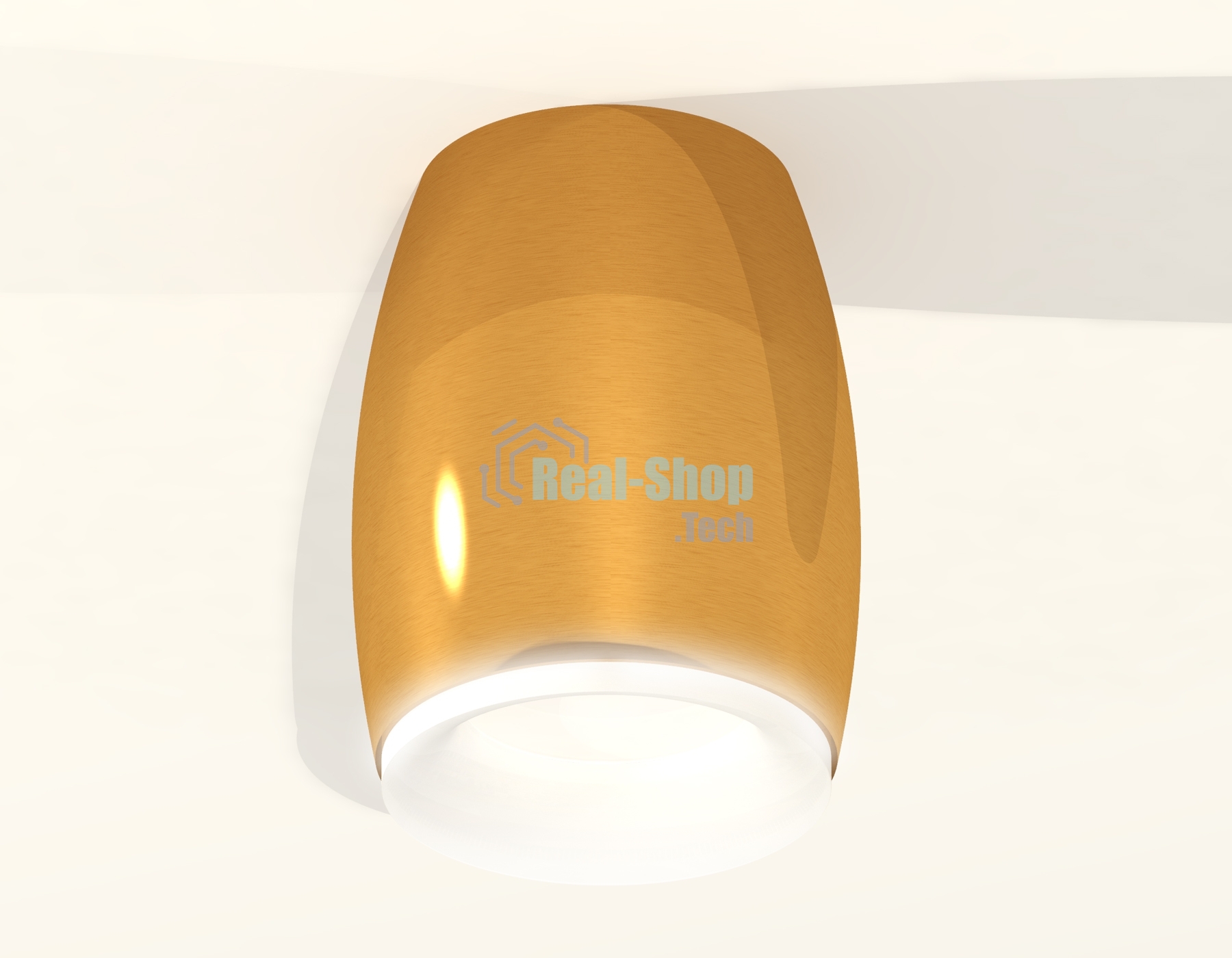 Светильник Ambrella Light XS1125020 PYG/FR золото желтое полированное/белый матовый MR16 GU5.3 (C1125, N7165)