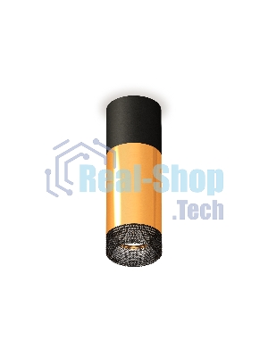 Светильник Ambrella Light XS6327041 PYG/SBK/BK золото желтое полированное/черный песок/тонированный MR16 GU5.3