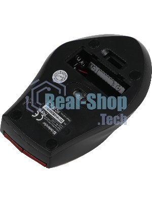 Мышь беспроводная Defender Accura MM-365 красный, 1600 dpi, радиоканал, USB, кнопки - 6