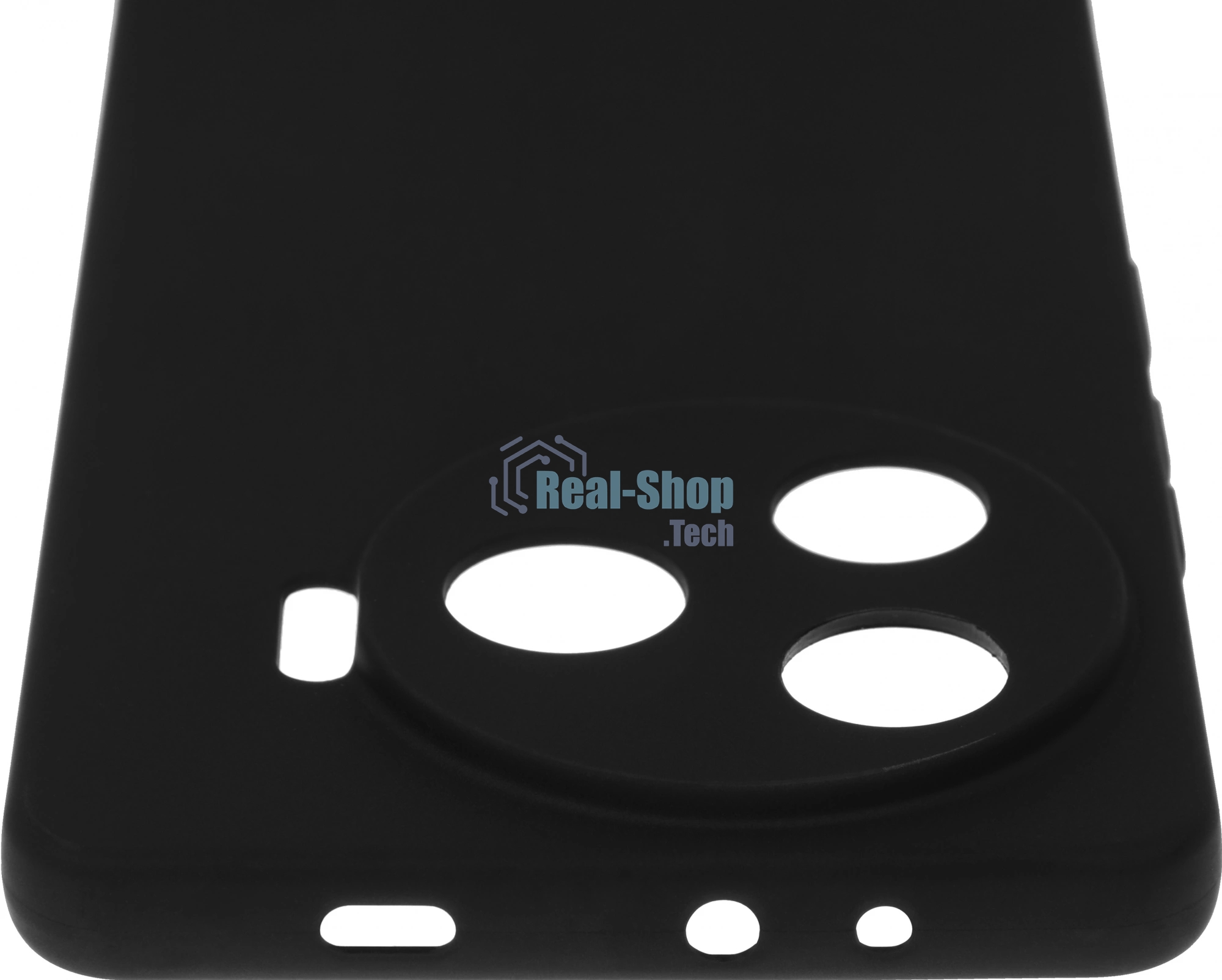 Чехол (клип-кейс) BoraSCO для Tecno Camon 30 Pro Silicone Case черный (73278)