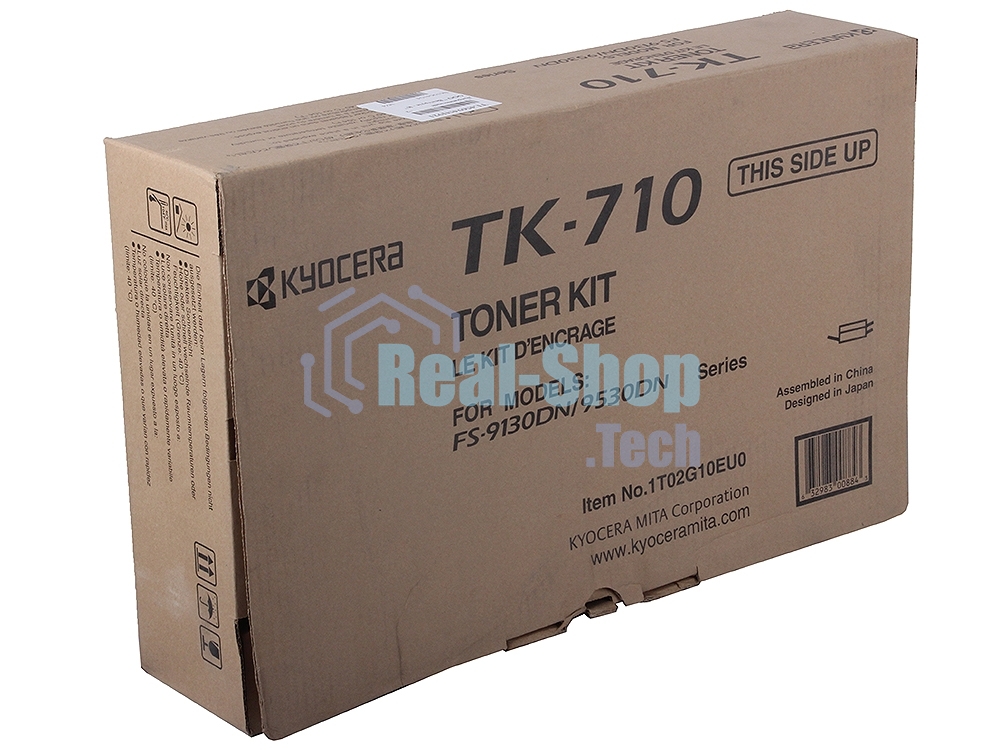 Картридж лазерный Kyocera TK-710 (1T02G10EU0) черный для FS-9130DN/9530DN 40000 стр.