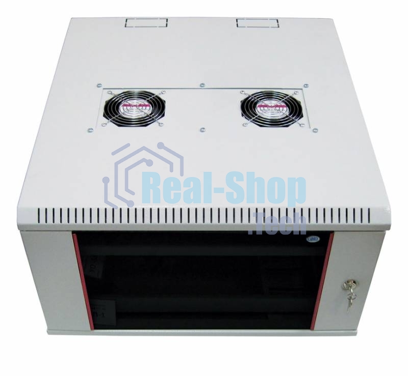 Шкаф телекоммуникационный настенный разборный 12U (600х650), съемные стенки, дверь стекло