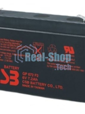 Батарея для ИБП CSB GP 672 (6V 7.2Ah)