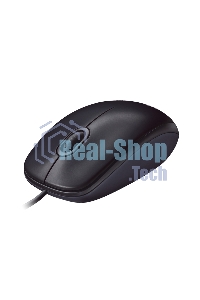 Мышь проводная Logitech M90 черный/серый, 1000 dpi, USB, кнопки - 3