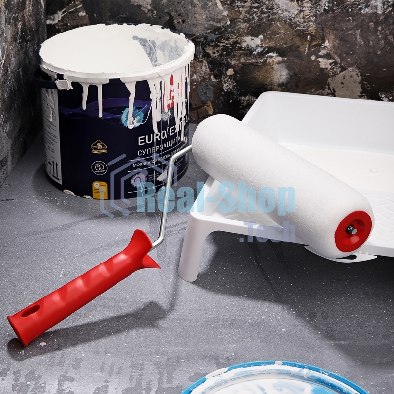 Валик Rexant вспененный пенополиуретан, ширина ролика 240 мм, Ø 42 мм, бюгель 6 мм