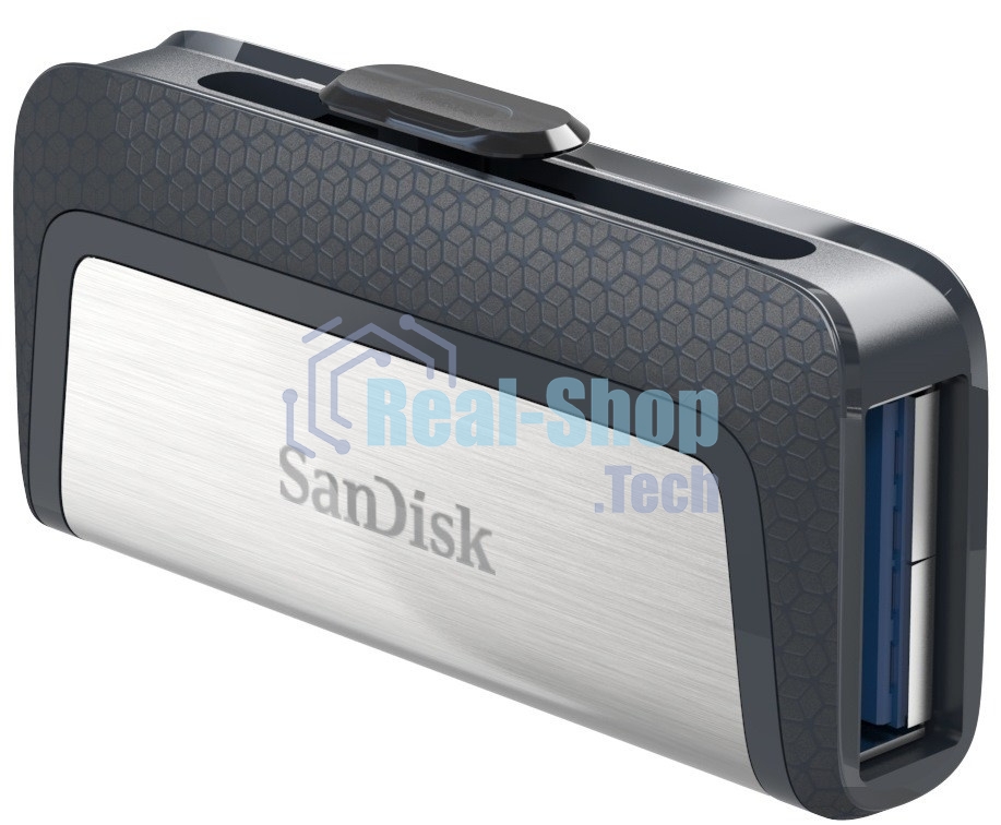 Флешка USB 256Gb SanDisk Ultra Dual, USB 3.0 - USB Type-C