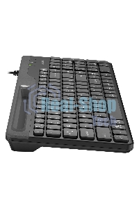 Клавиатура проводная A4Tech Fstyler FK25, USB, черный/серый