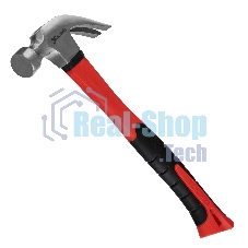 Молоток-гвоздодер Matrix ''optimal'', 450 г, фибергласовая обрезиненная рукоятка