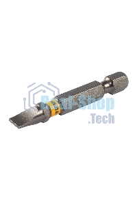 Набор бит Denzel SL6,0х50, сталь S2, шестигранный профиль, 10 шт.