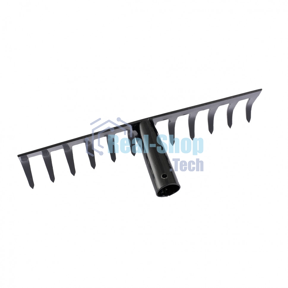 Грабли Сибртех 12-зубые, 320 мм, без черенка, прямые