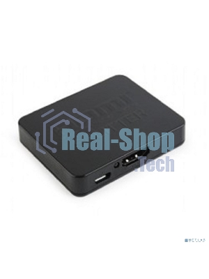 Разветвитель HDMI Cablexpert DSP-2PH4-03, HD19F/2x19F, 1 компьютер => 2 монитора, Full-HD, 3D, 1.4v