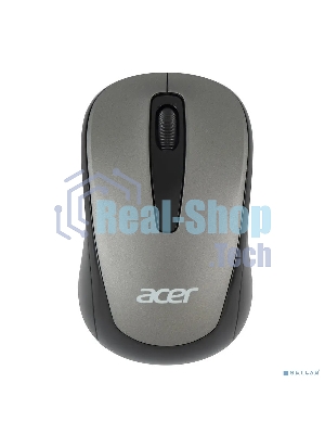Мышь беспроводная Acer OMR134 серый, 1000 dpi, радиоканал, USB, кнопки - 3