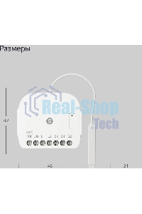 Умное реле Yandex YNDX-00538 2канал. белый