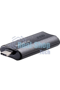 Внешний SSD ADATA SC750, 1TB, USB 3.2 Gen 2 Type-C, R/W 1050/1000, черный