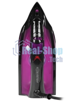 Утюг Centek CT-2355 фиолетовый, 2500 Вт, 45 г/мин, 160 г/мин, 270 мл