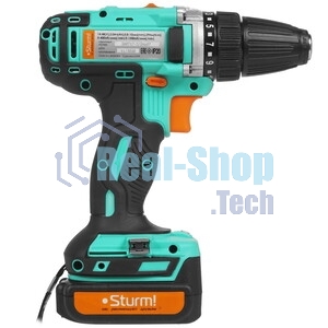 Дрель-шуруповерт Sturm CD3614, 14 В, 2 Ач, 28 Нм, щеточный