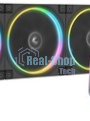 Система жидкостного охлаждения Deepcool LQ360 Ultra ARGb Soc-AM5/AM4/1200/1700/1851 черный 4-pin 38.71dB Al LCD 350W 1840gr Ret (R-LQ360-BKASMC-G-1)