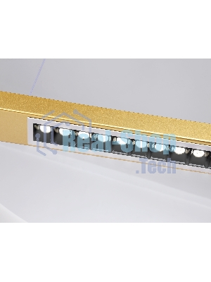 Светильник Ambrella light FL51488 WH/GD белый/золото 62W 3000K-6400K D600*1000 (ПДУ ИК)