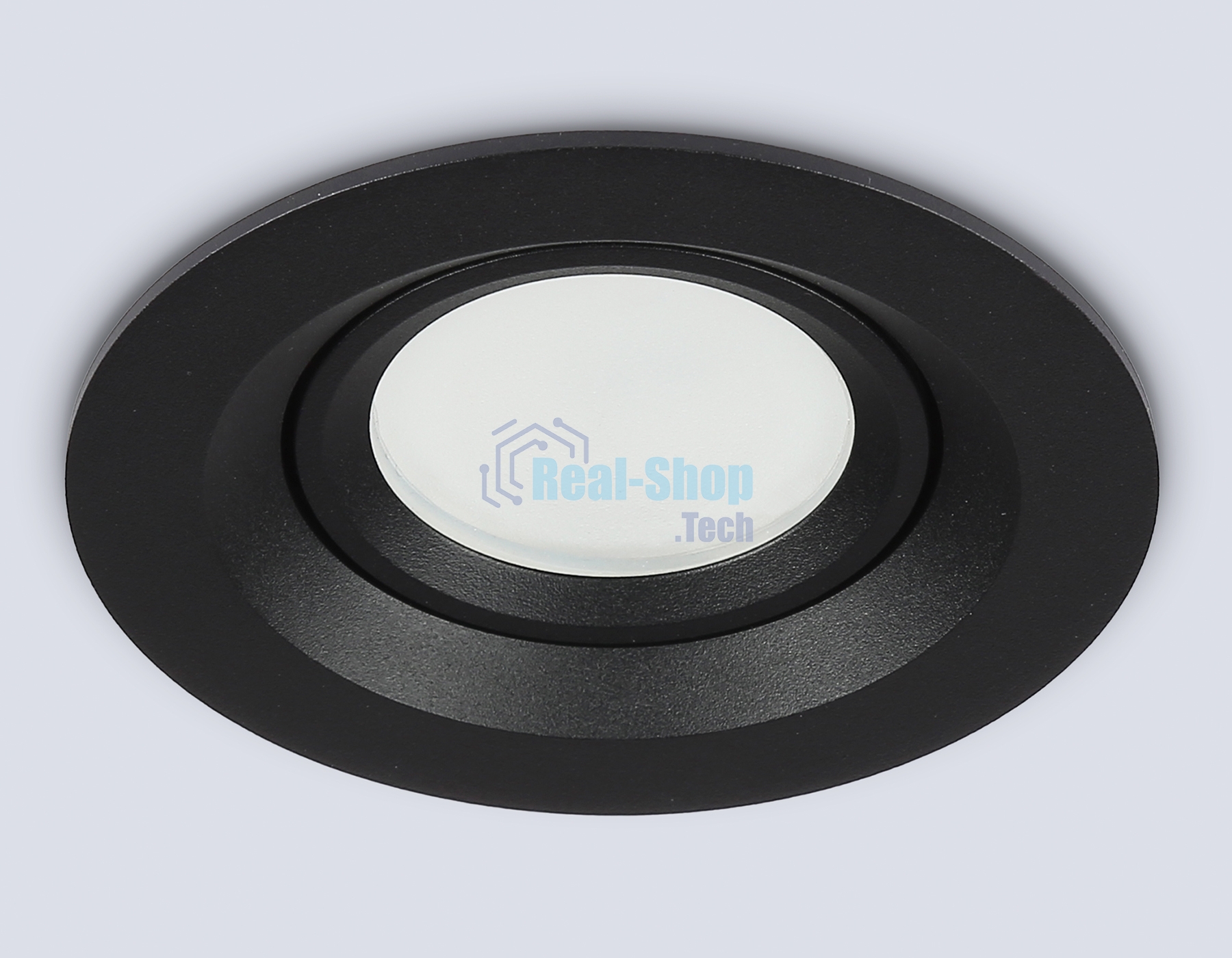 Светильник Ambrella light TN1142 BK черный IP44 GU5.3 D95*38