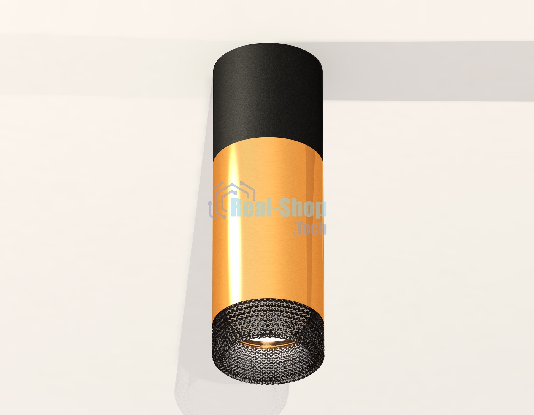 Светильник Ambrella Light XS6327041 PYG/SBK/BK золото желтое полированное/черный песок/тонированный MR16 GU5.3