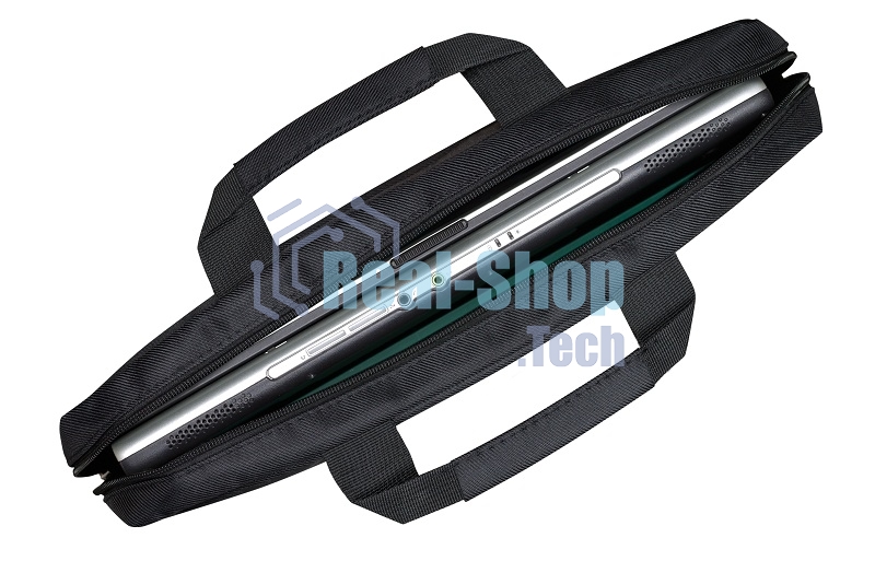 Сумка для ноутбука ExeGate EX205135RUS Start S15 Black, черная, полиэстер, для ноутбуков до 15.6