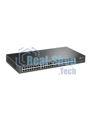 Сетевой коммутатор TP-Link SMB TL-SG1048 Коммутатор 48-port Gigabit Switch, 1U 19-inch rack-mountable steel case