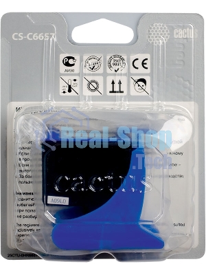 Картридж струйный Cactus CS-C6657 №57 многоцветный (18 мл) для HP 450/5145/5150/5151/5550/5552/5650/5652/565