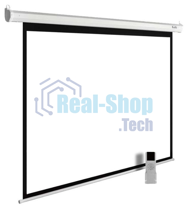 Экран Cactus 180x240см MotoExpert CS-PSME-240x180-WT 4:3 настенно-потолочный рулонный белый (моторизованный привод)