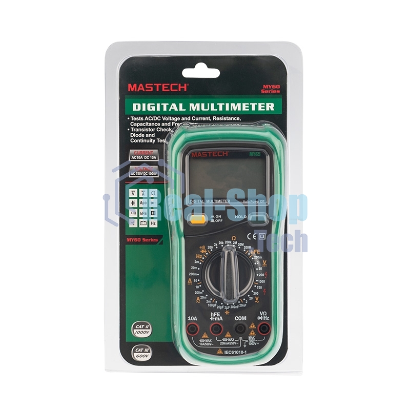 Универсальный мультиметр MASTECH MY65 13-2052