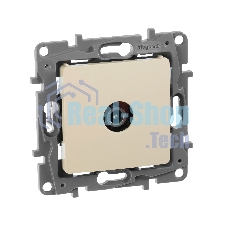 Розетка телевизионная оконечная, Сл.кость ETIKA