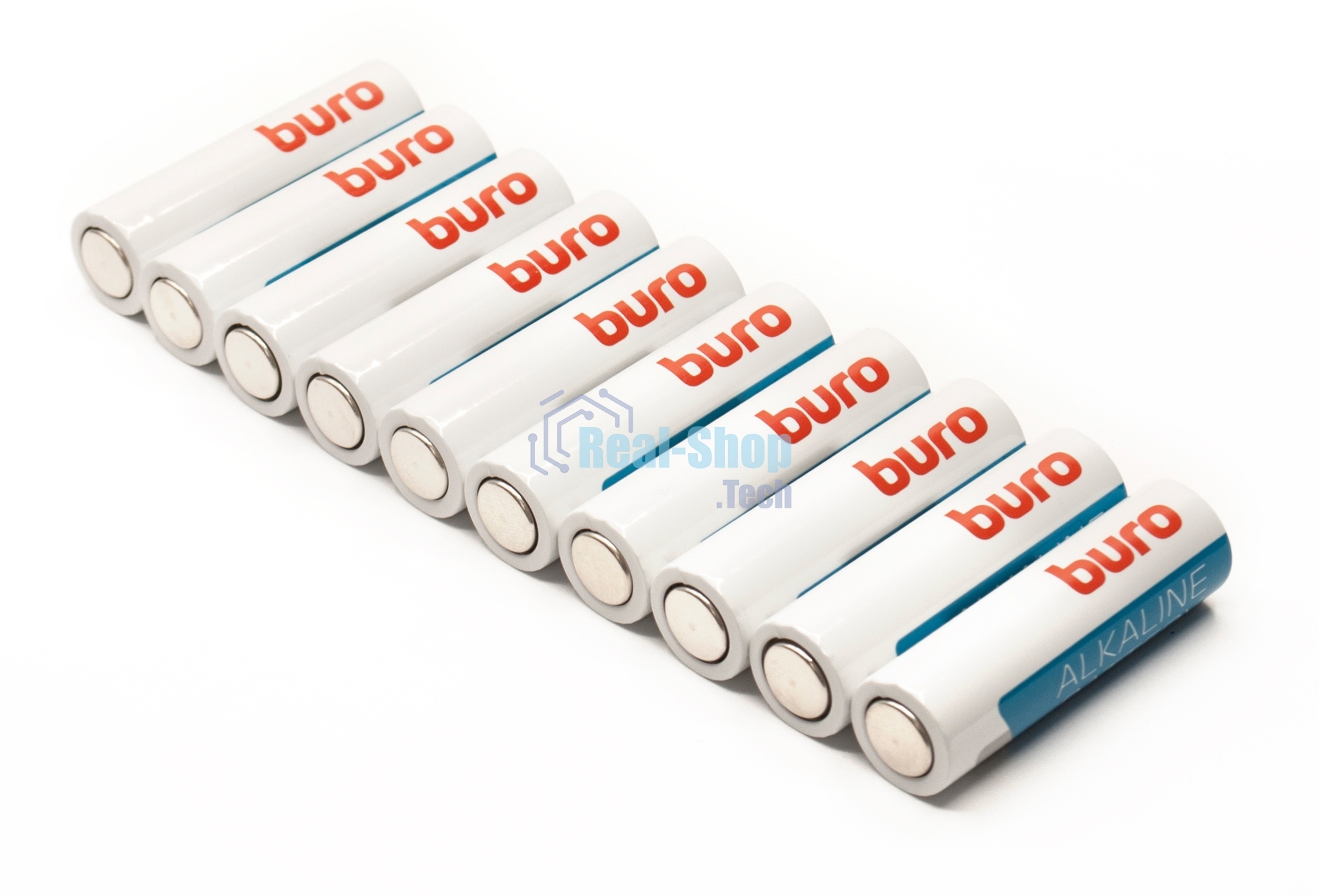 Батарея Buro Alkaline LR6 AA (10шт) коробка
