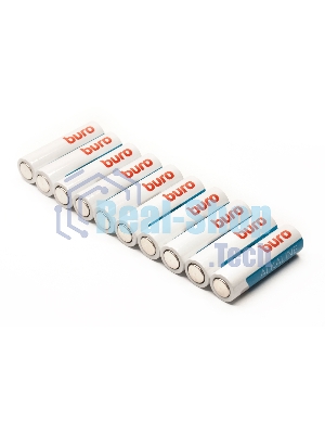 Батарея Buro Alkaline LR6 AA (10шт) коробка