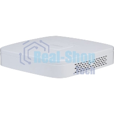 Видеорегистратор Dahua DHI-NVR2104-I2 4-канальный IP-видеорегистратор 4K и H.265+, ИИ
