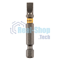 Набор бит Denzel SL6,0х50, сталь S2, шестигранный профиль, 10 шт.