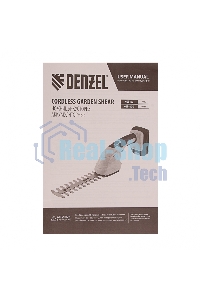 Ножницы-кусторез аккумуляторные Denzel CGS-100, 18В Li-Ion 59430