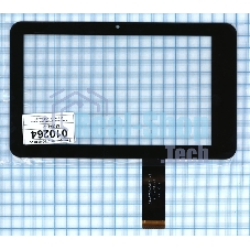 Сенсорное стекло (тачскрин) 04-0700-0618 V2, черное
